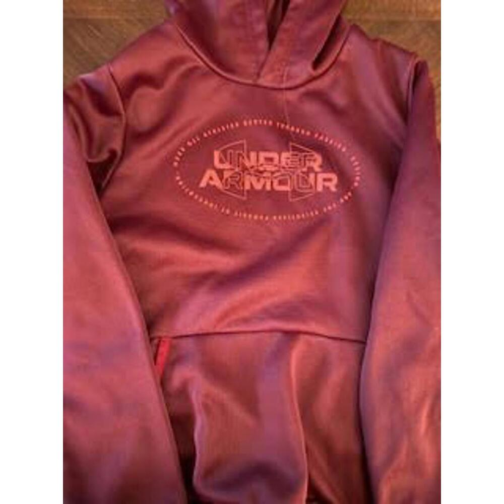 Boys Youth Small Hooded Under Armour Sweatshirt